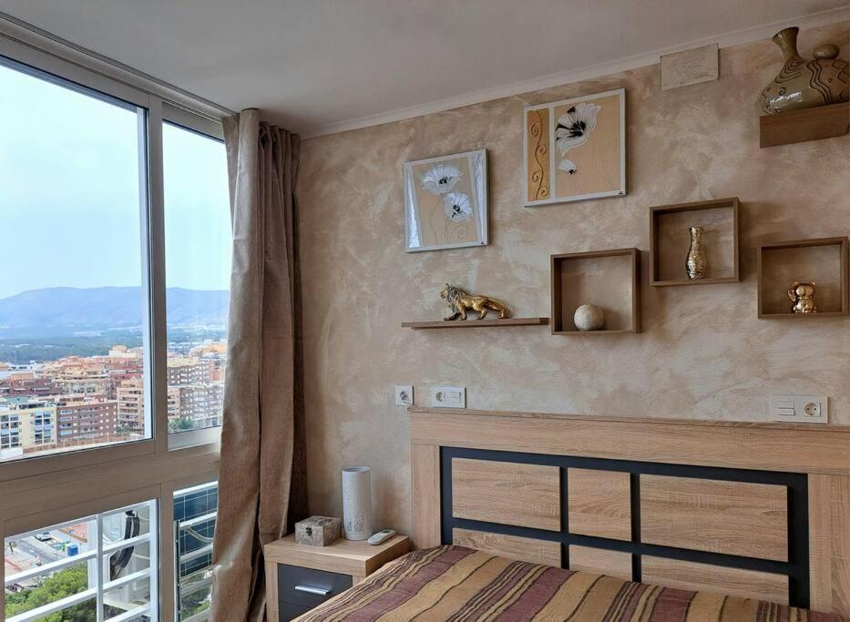 Ferienwohnung Cozy Studio With Sea View Benidorm Exterior foto